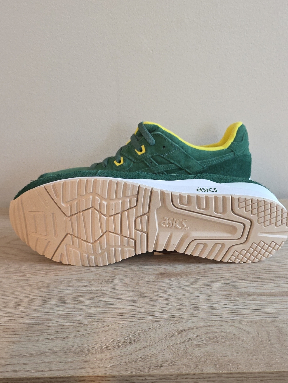 NEW Asics Gel Lyte III ☘️ Shamrock Mens 12 Shoes Golf Green - Picture 5 of 6